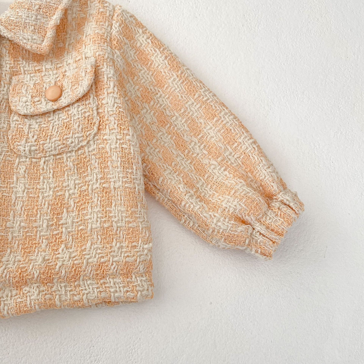 （Pre Order 2 Weeks）Kids Fall&Spring Plaid Coat
