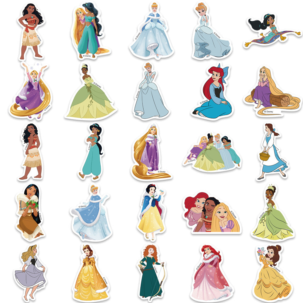 （Pre Order）Princess Sticker-52 Pcs