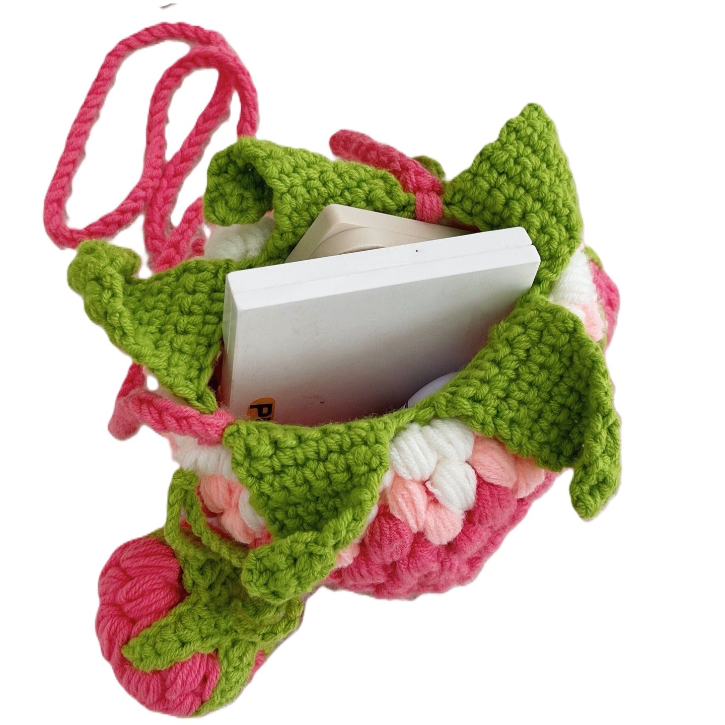 （Pre Order）Strawberry Shaped Wool Bag