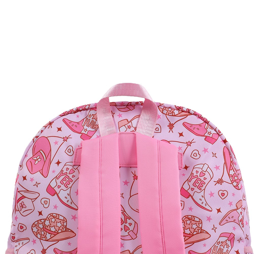 （Pre Order）Summer Back To School Western Girls Print Backpack