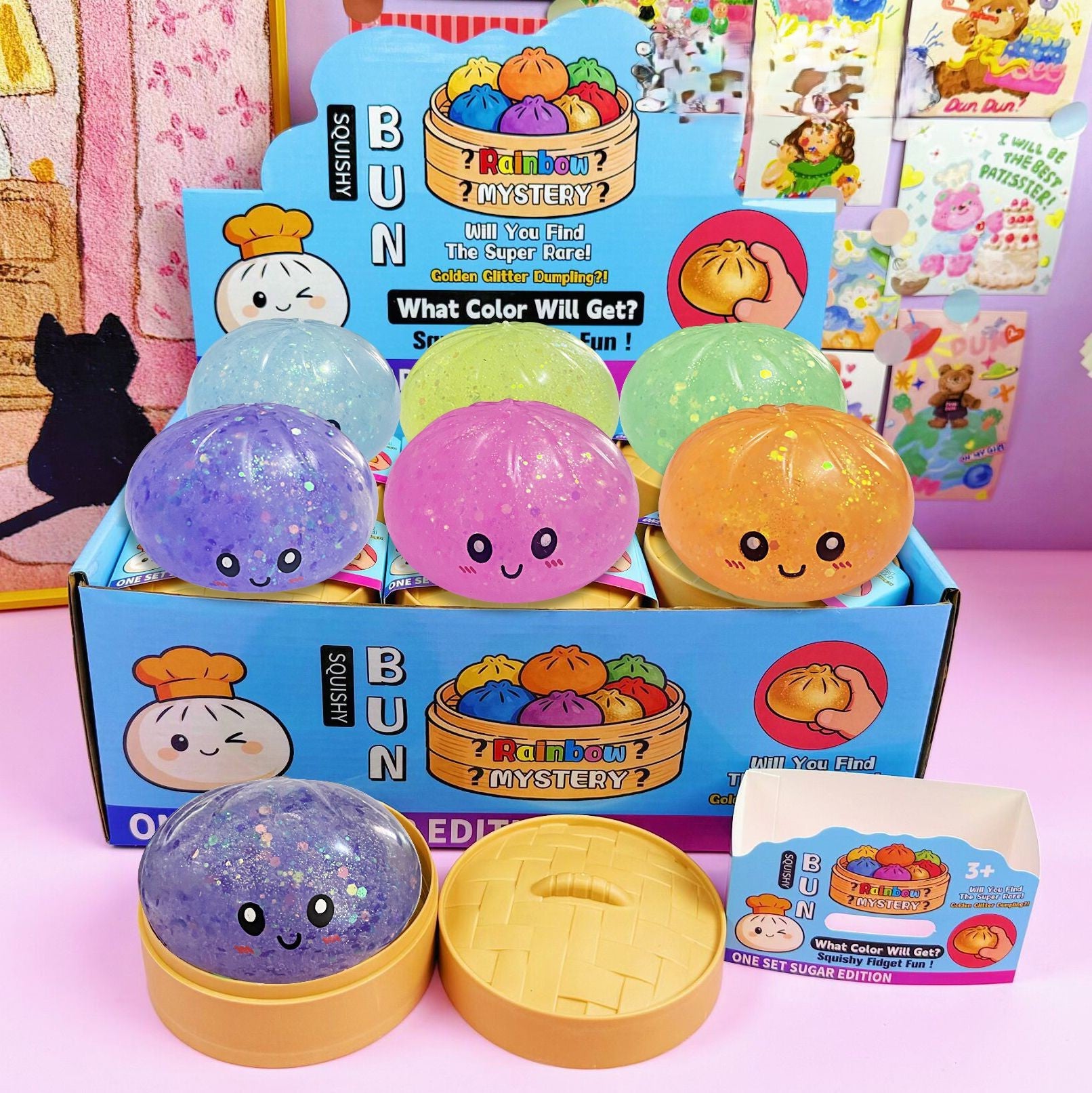 （Pre Order）Blind Box Stress Relief Toy-Sparkle Color