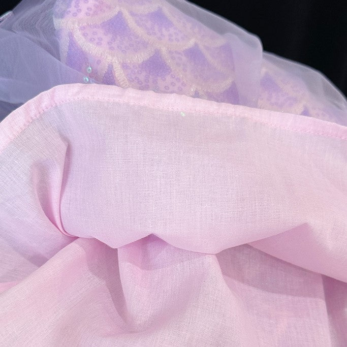 （In Production）Girls Spring&Summer Mermaid Sequin Dress
