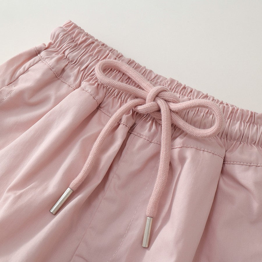 （In Production）Girls Spring Multicolored Pocket Cargo Pants