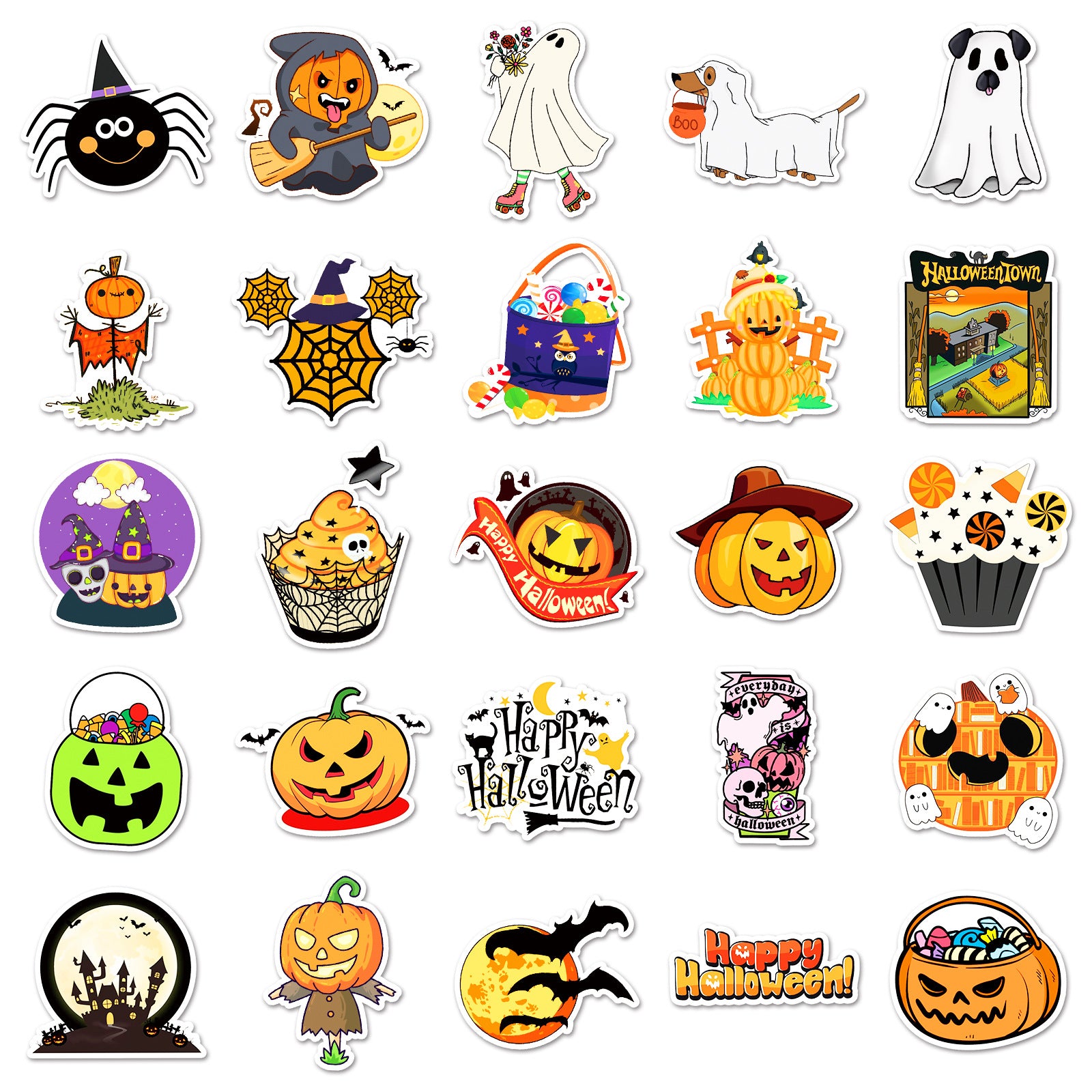 （Pre Order）Halloween Sticker-50 Pcs