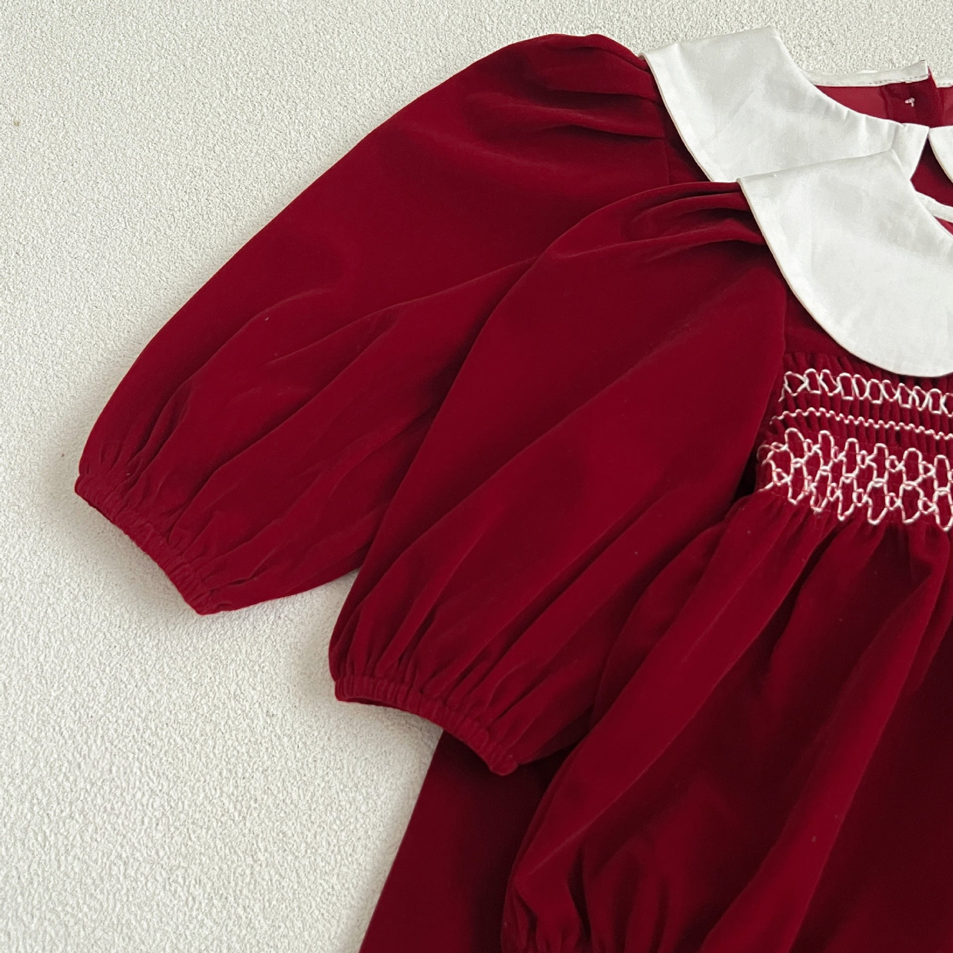 （Pre Order 2 Weeks）Sisters Christmas Smocked Dress&Romper