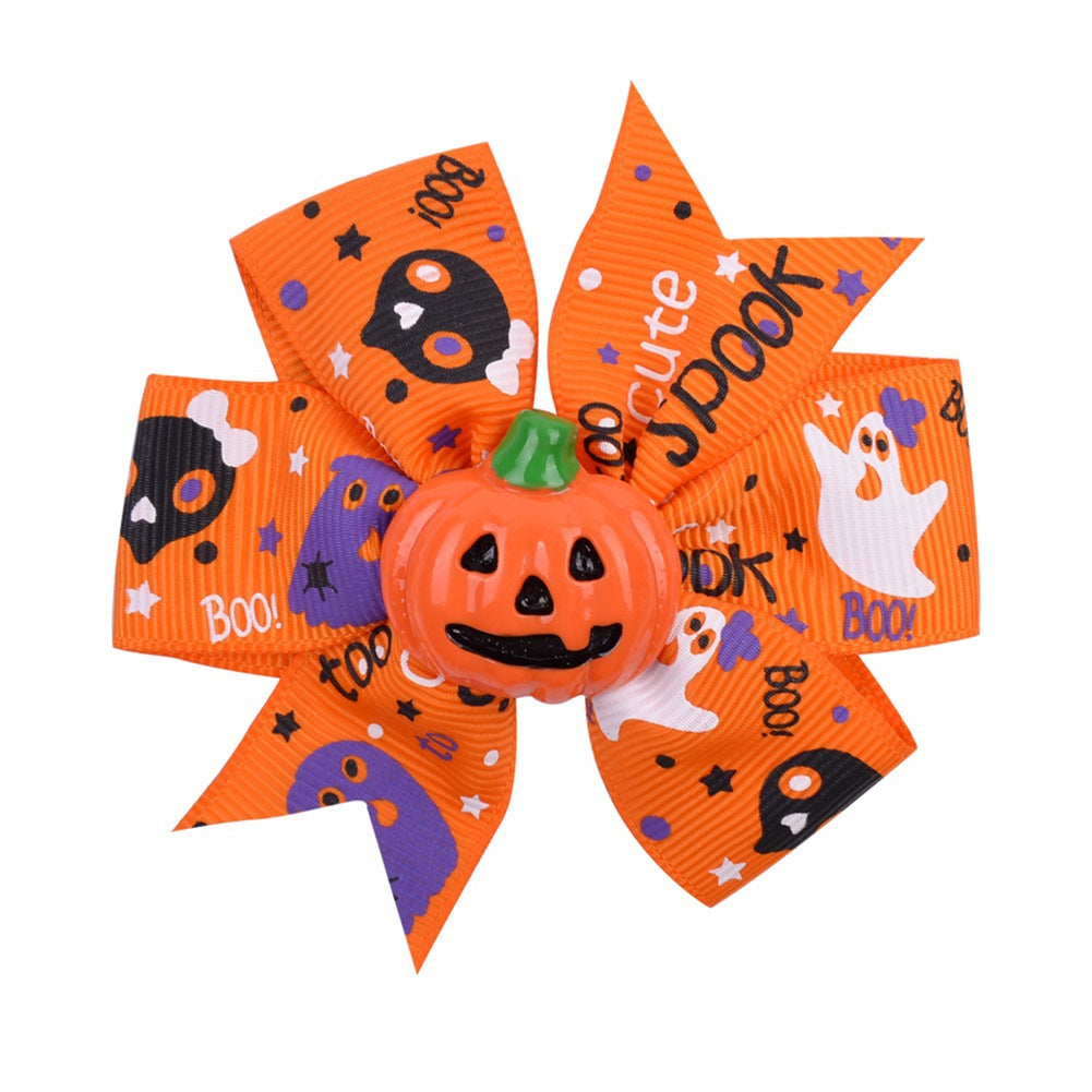 （Pre Order）Girls Halloween Hair Clip
