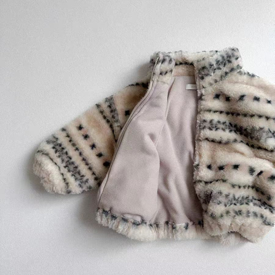 （Pre Order 2 Weeks）Toddler Unisex Fall&Winter Fleece Coat