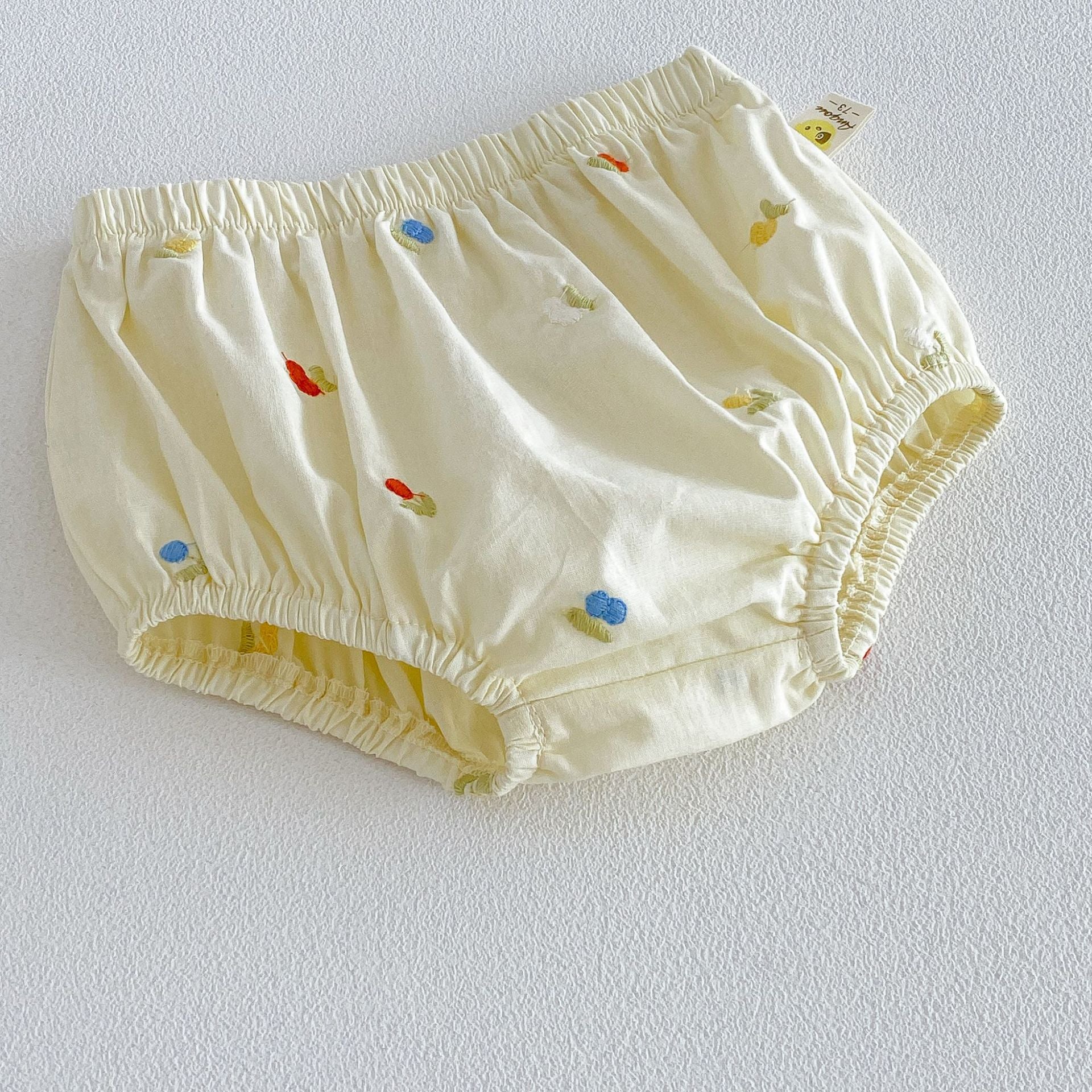 （In Production）Toddler Girls Spring&Summer Embroidery Bloomer Set