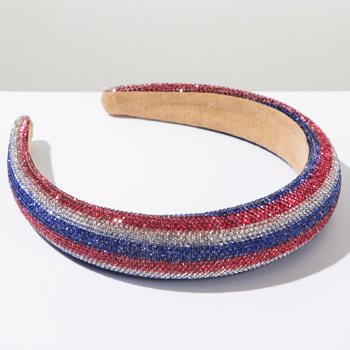 （Pre Order）Patriotic Stylish Rhinestone Headband