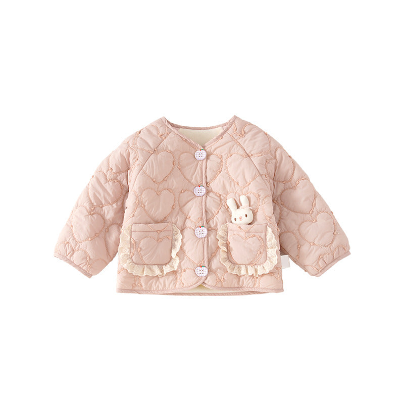 （In Production）Girls Valentine's Day Bunny Coat
