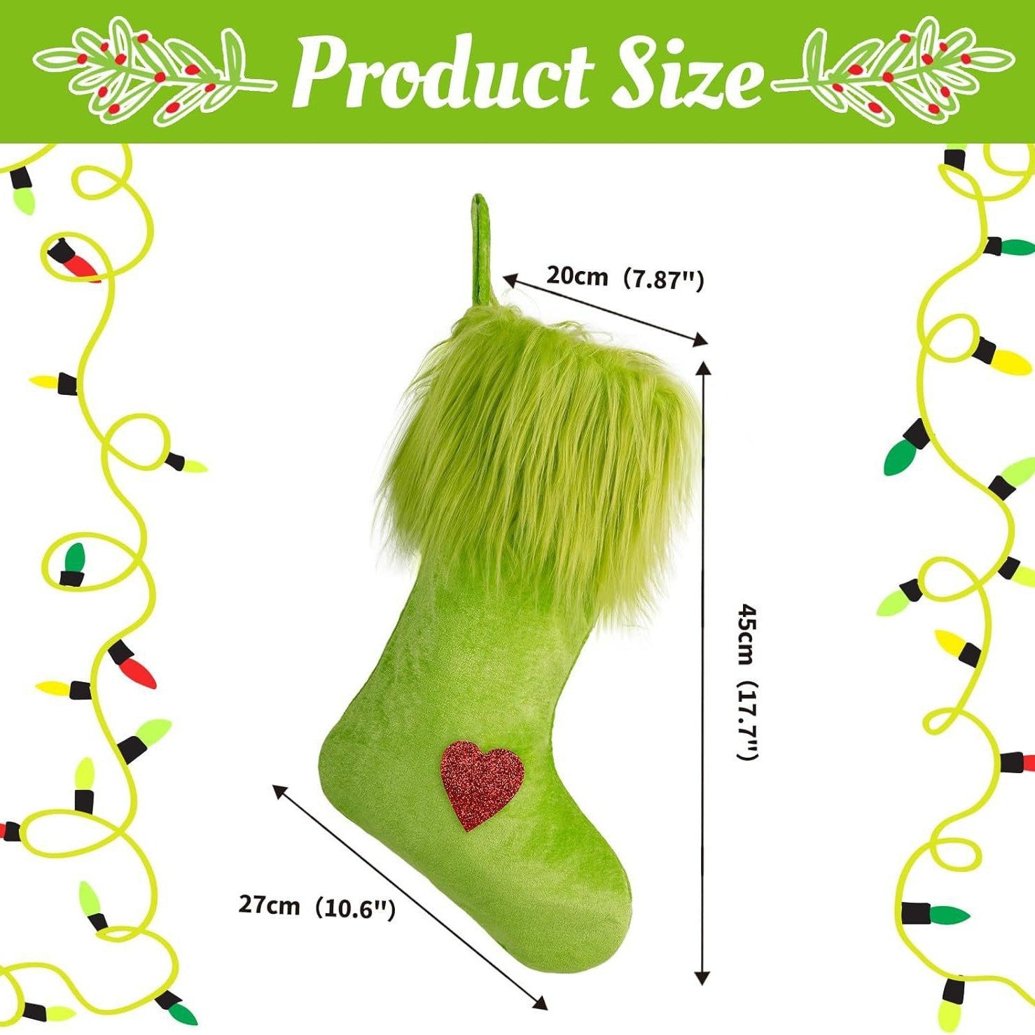 （Pre Order）Christmas Tree Ornamented Stockings
