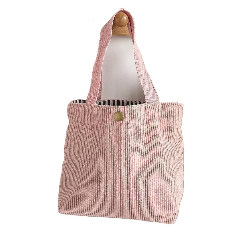 （Pre Order）Personalized Tote Bag with Name Embroidery - Customizable Bag