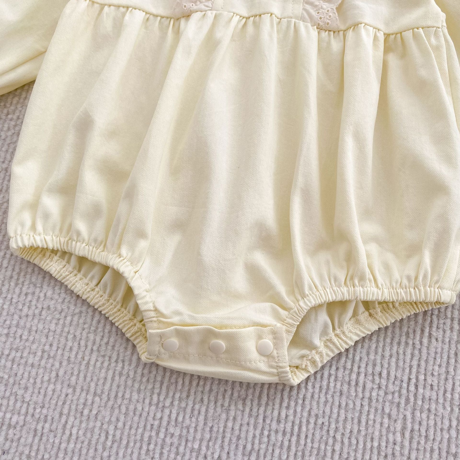 （Pre Order 2 Weeks）Sisters Fall Embroidery Lace Ruffle Dress&Romper