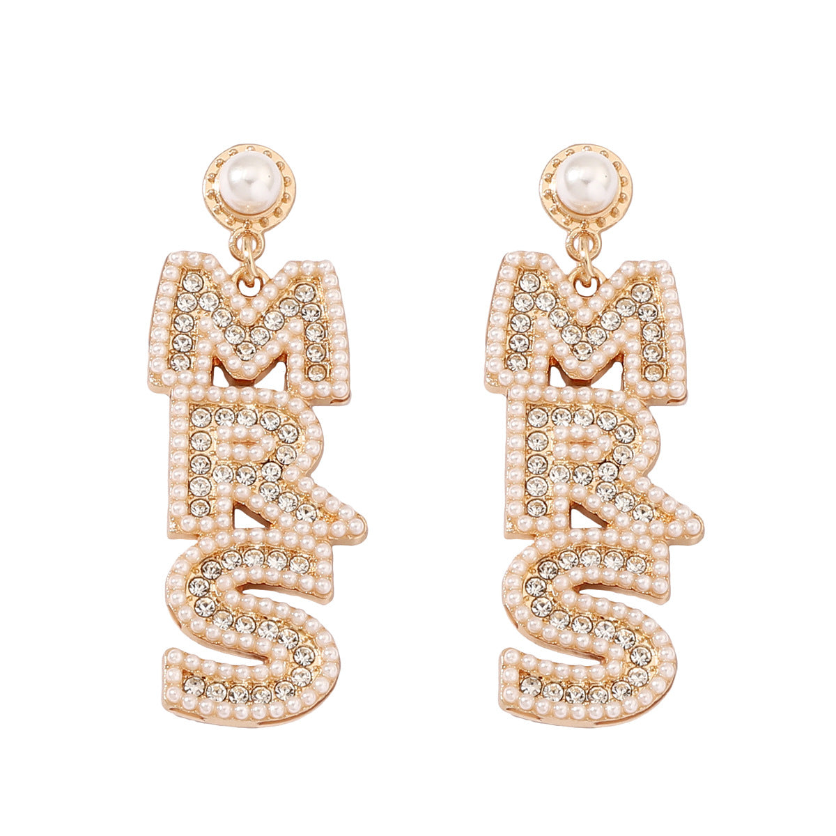 （Pre Order）Stylish MRS Matching Gem Earring