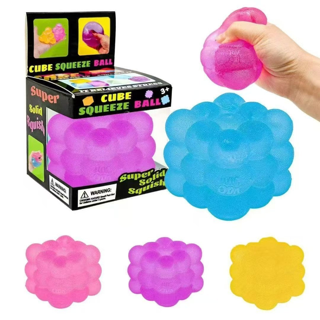 （Pre Order）Squishy Squeeze Cube Toy