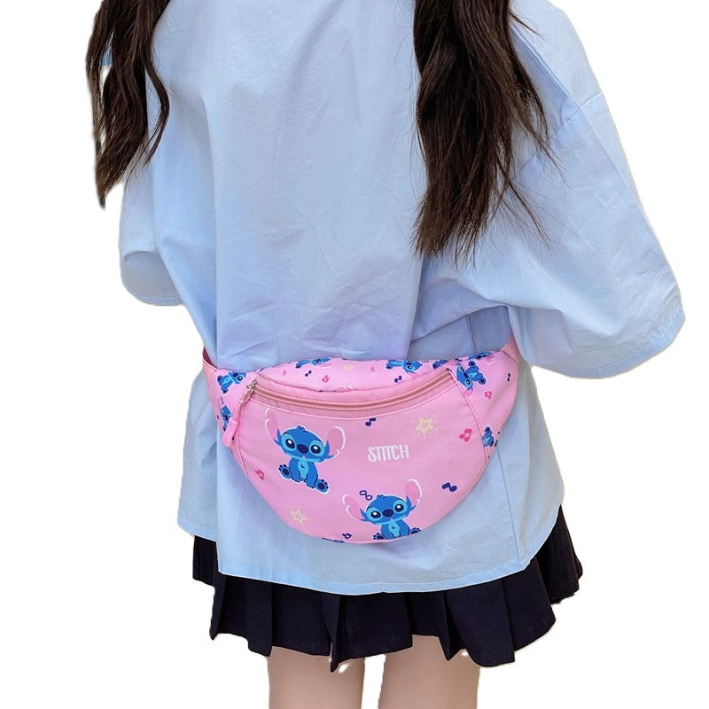 （Pre Order）Kids Cartoon Print Waist Bag