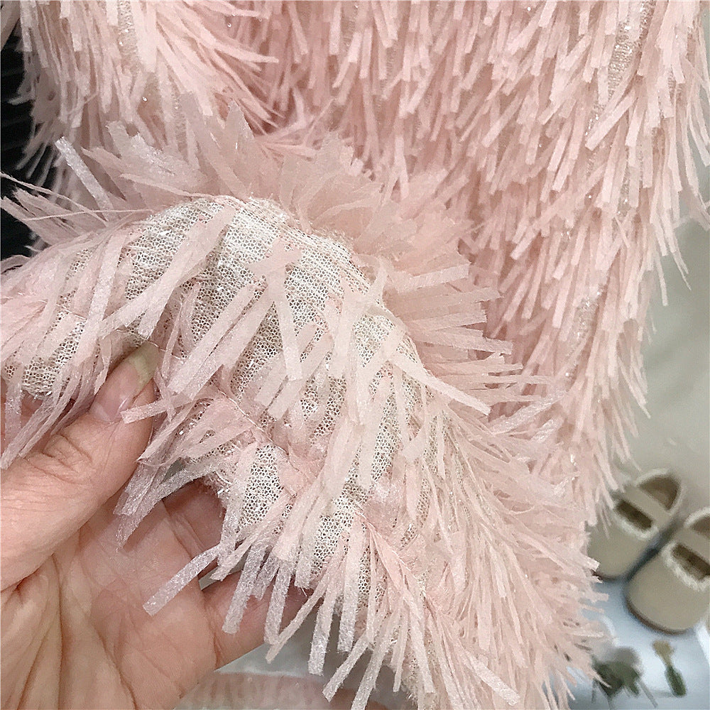（In Production）Girls Spring&Summer Fluffy Sleeveless Dress
