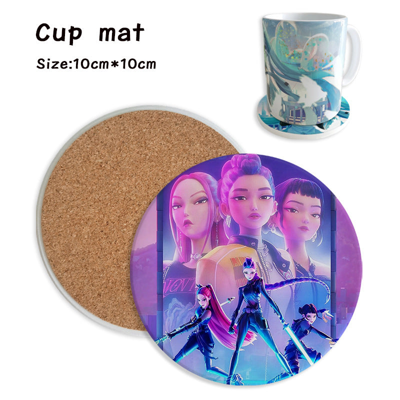 （Pre Order）Movie Character Cup Mat