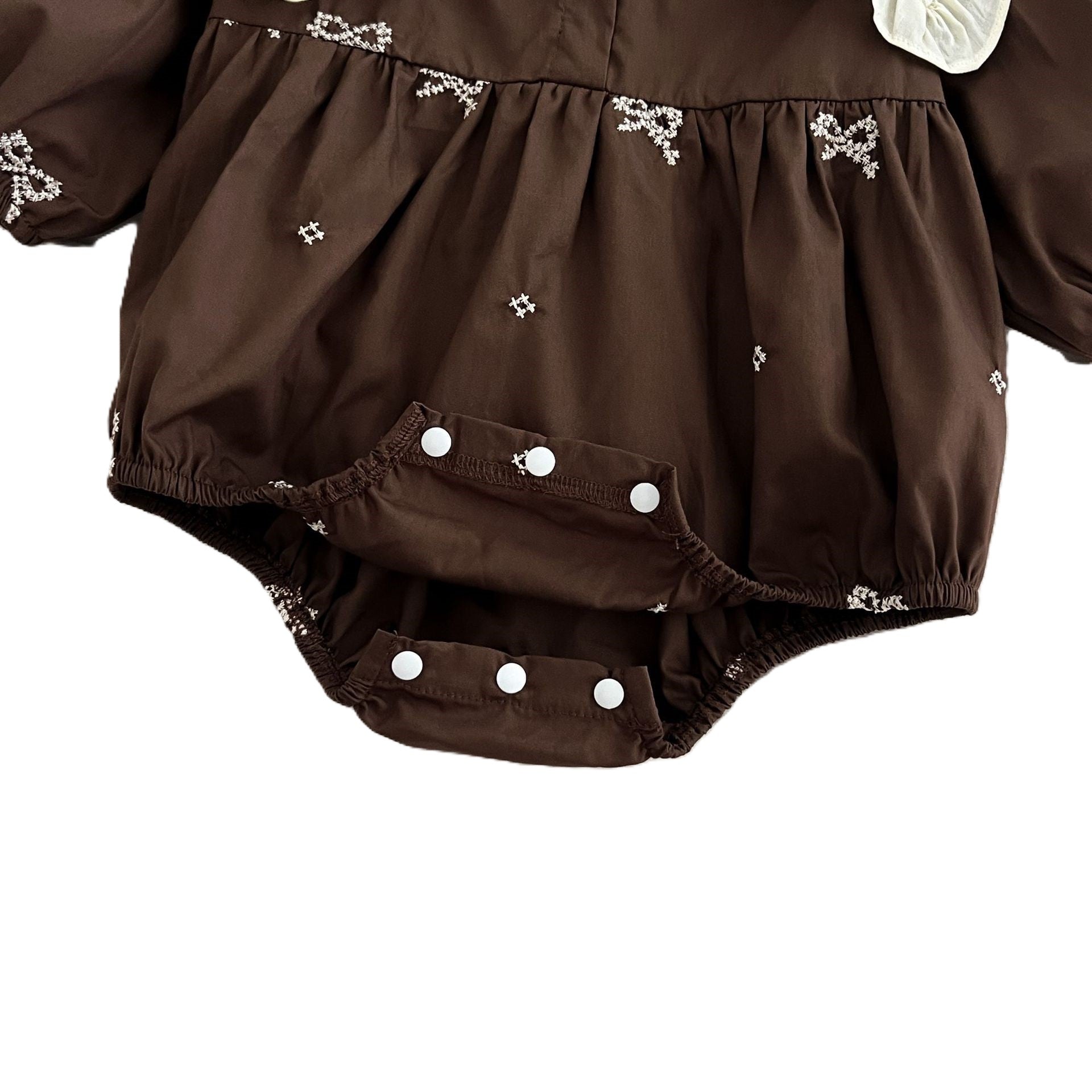 （In Production）Sisters Spring&Summer Bow Embroidery Doll Collar Dress&Romper