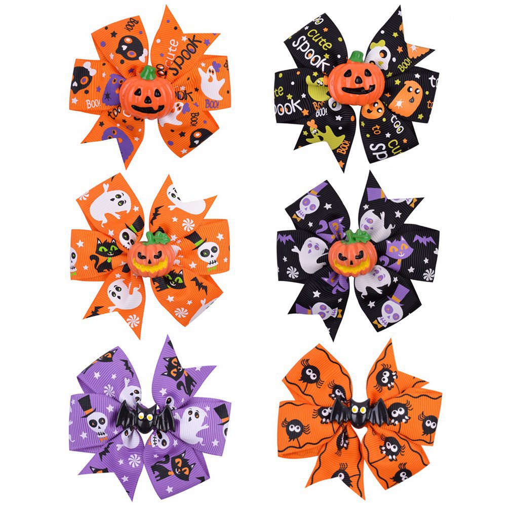 （Pre Order）Girls Halloween Hair Clip