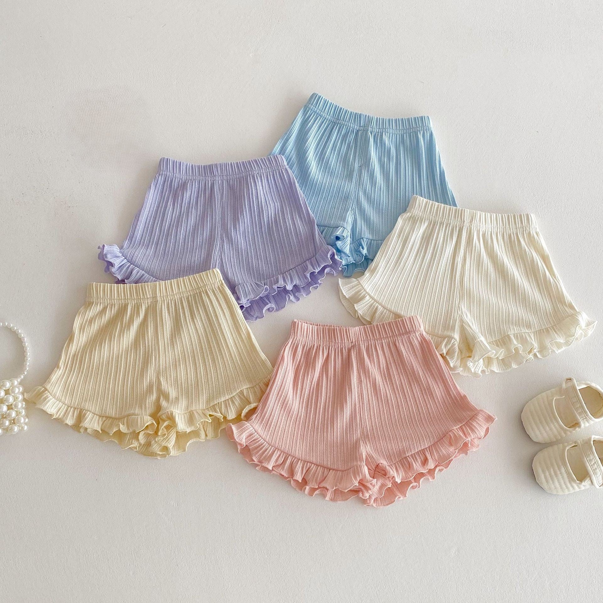 （In Production）Girls Spring&Summer Trip Shorts Set