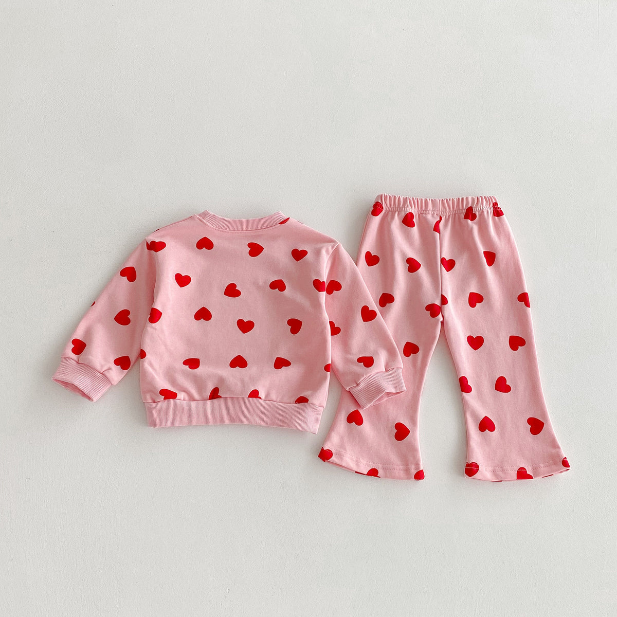 （Pre Order 2 Weeks）Kids Valentine's Day Print Outfit Set