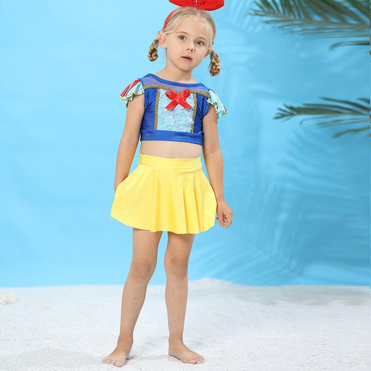 （In Production）Girls Summer Princess Swimsuit