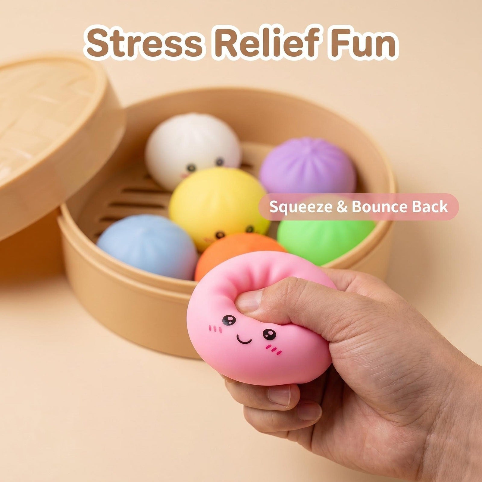 （Pre Order）Blind Box Stress Relief Toy-7 Pcs a box