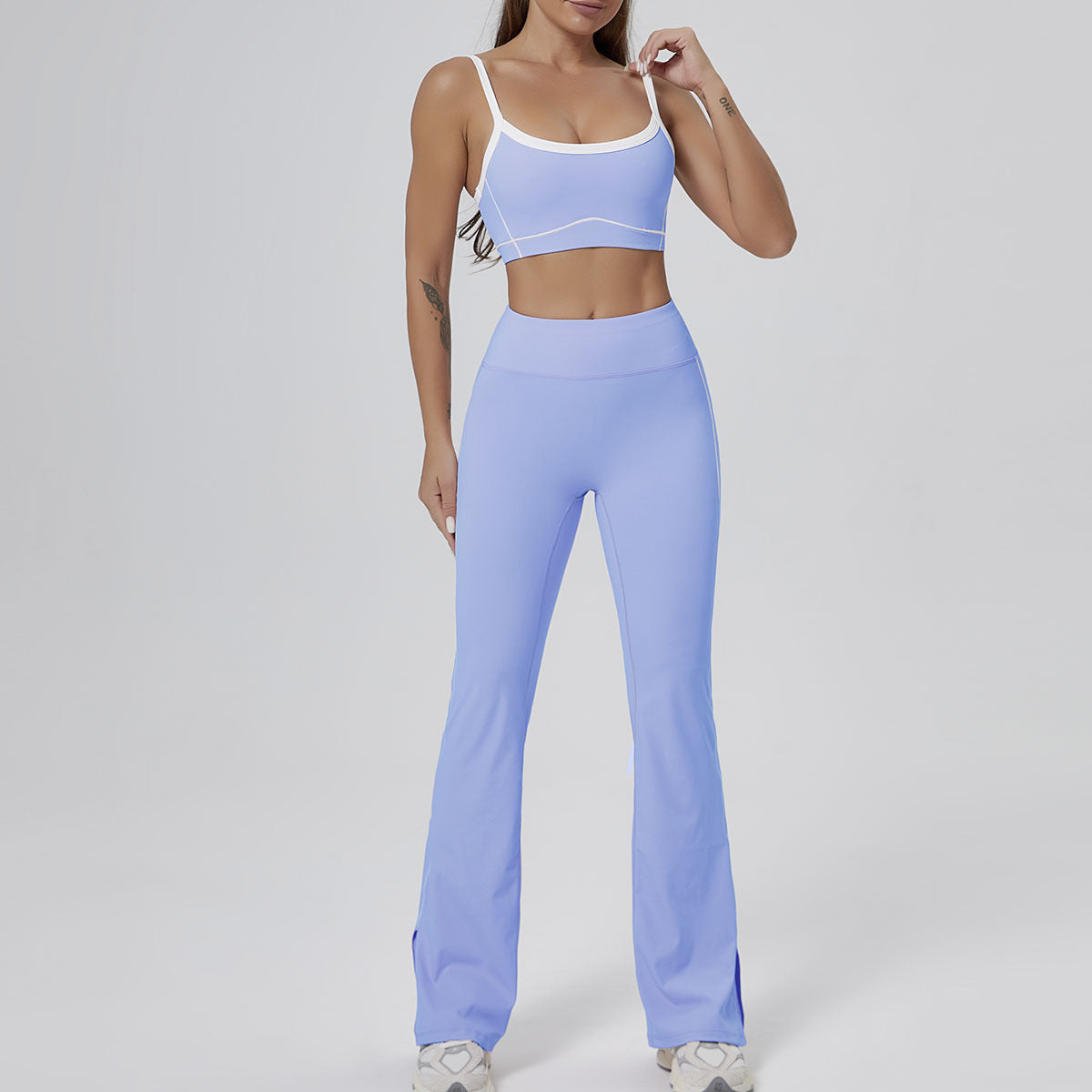 （Pre Order）Adults Multicolored Yoga Long Pants Set
