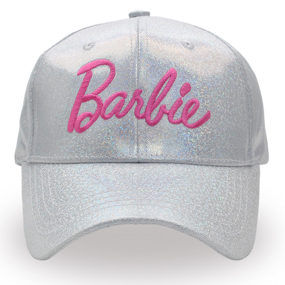 （Pre Order）Girls Pink Embroidered Laser Baseball Cap