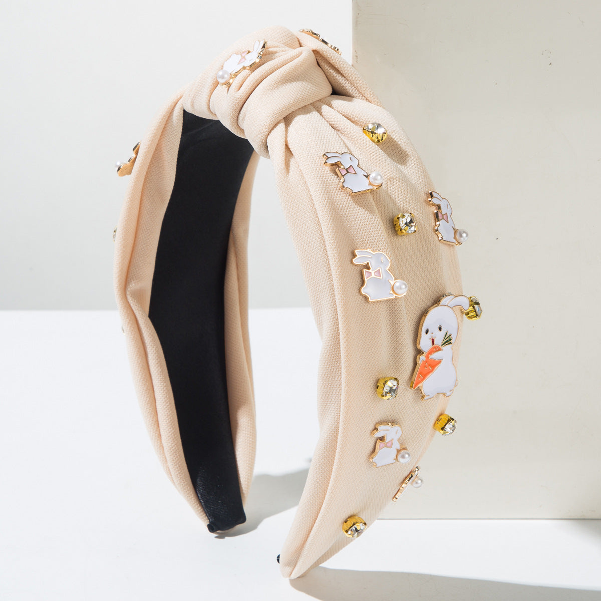 （Pre Order）Easter Stylish Bunny Rhinestone Headband