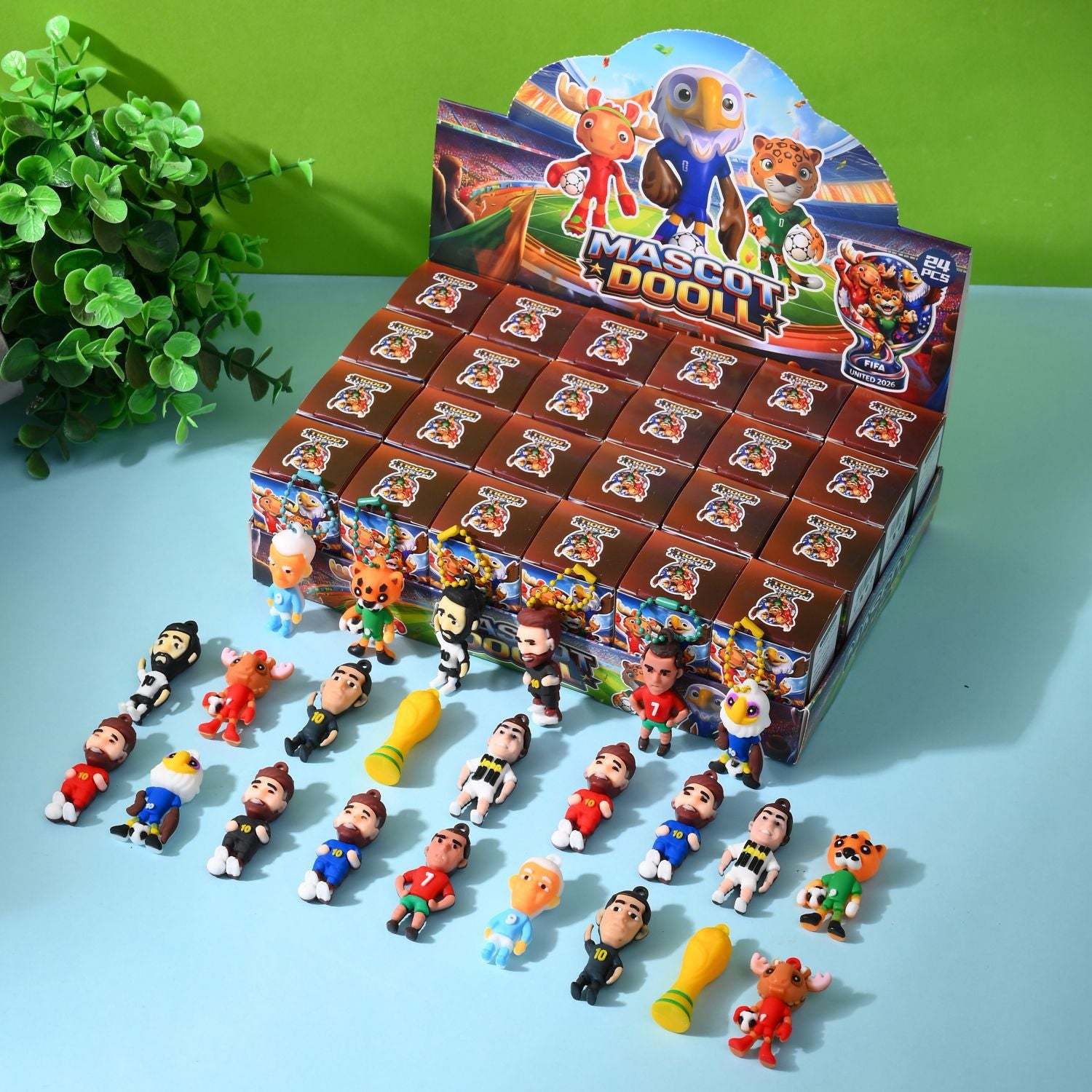 （Pre Order）Multi-style Cartoon Pendant Blind Box-24 Pcs to a box