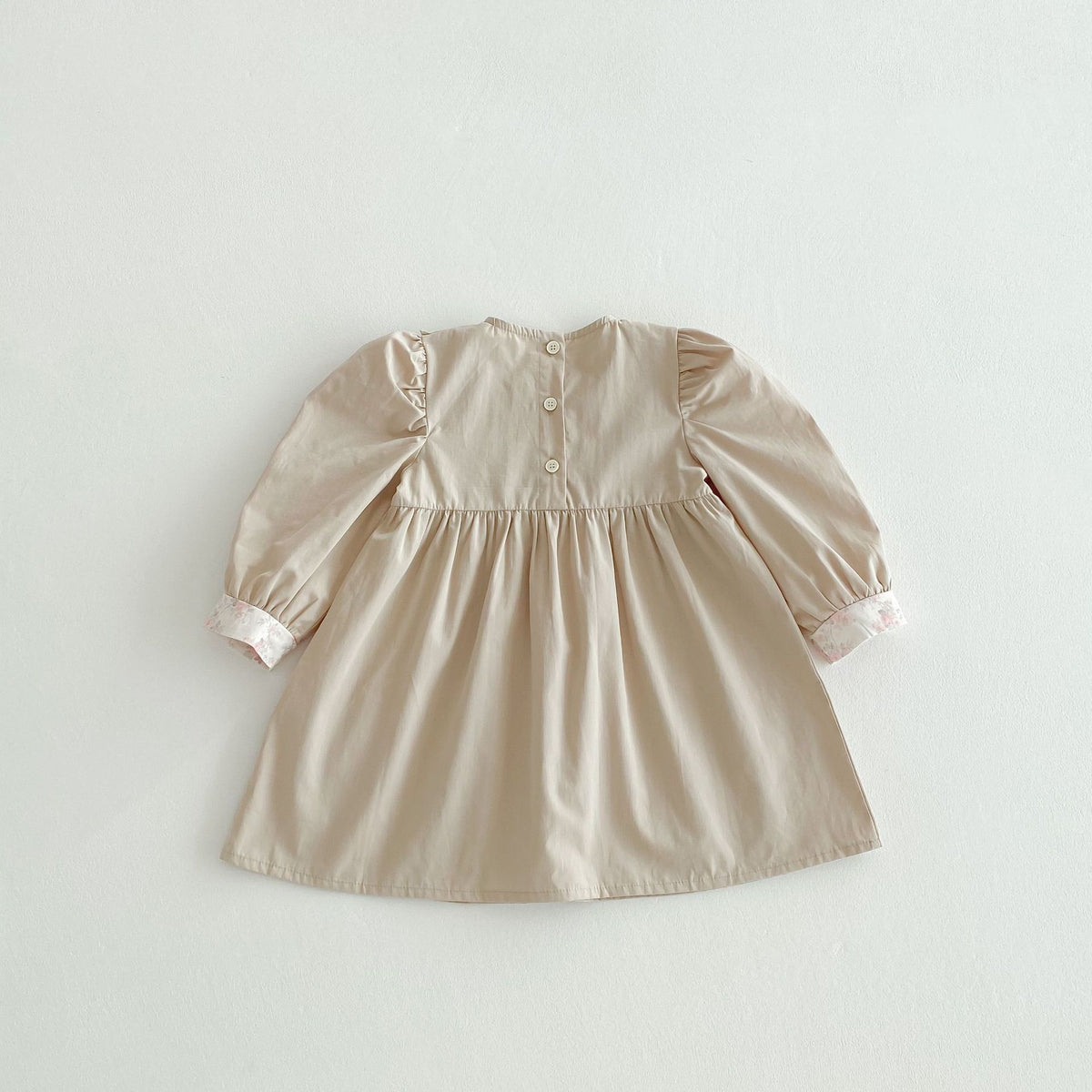 （Pre Order 2 Weeks）Girls Fall&Spring Floral Lace Dress