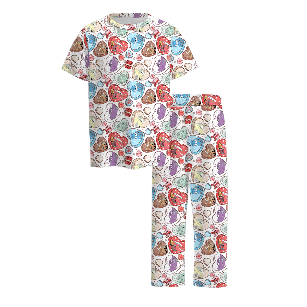 （Pre Order）Boys Spring&Summer Movie Character Print Outfit Set