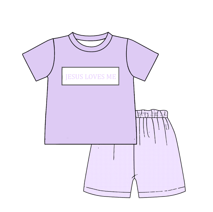 （Pre Order）Siblings Easter Embroidery Smocked Dress,Set&Romper