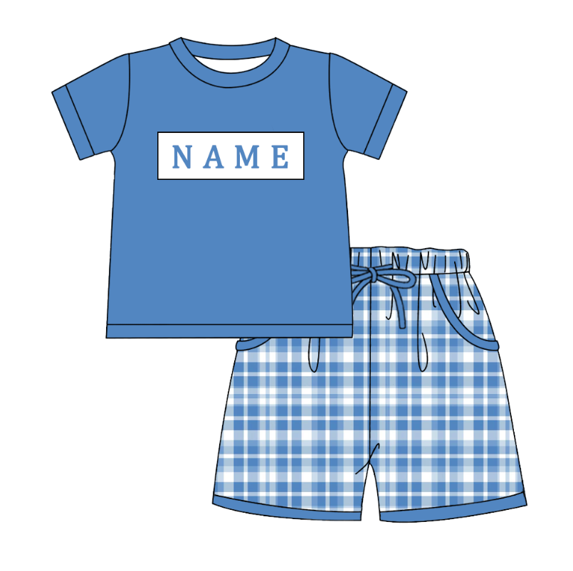 （Pre Order）Siblings Spring&Summer Floral Embroidery Smocked Dress,Set&Romper-Customized name