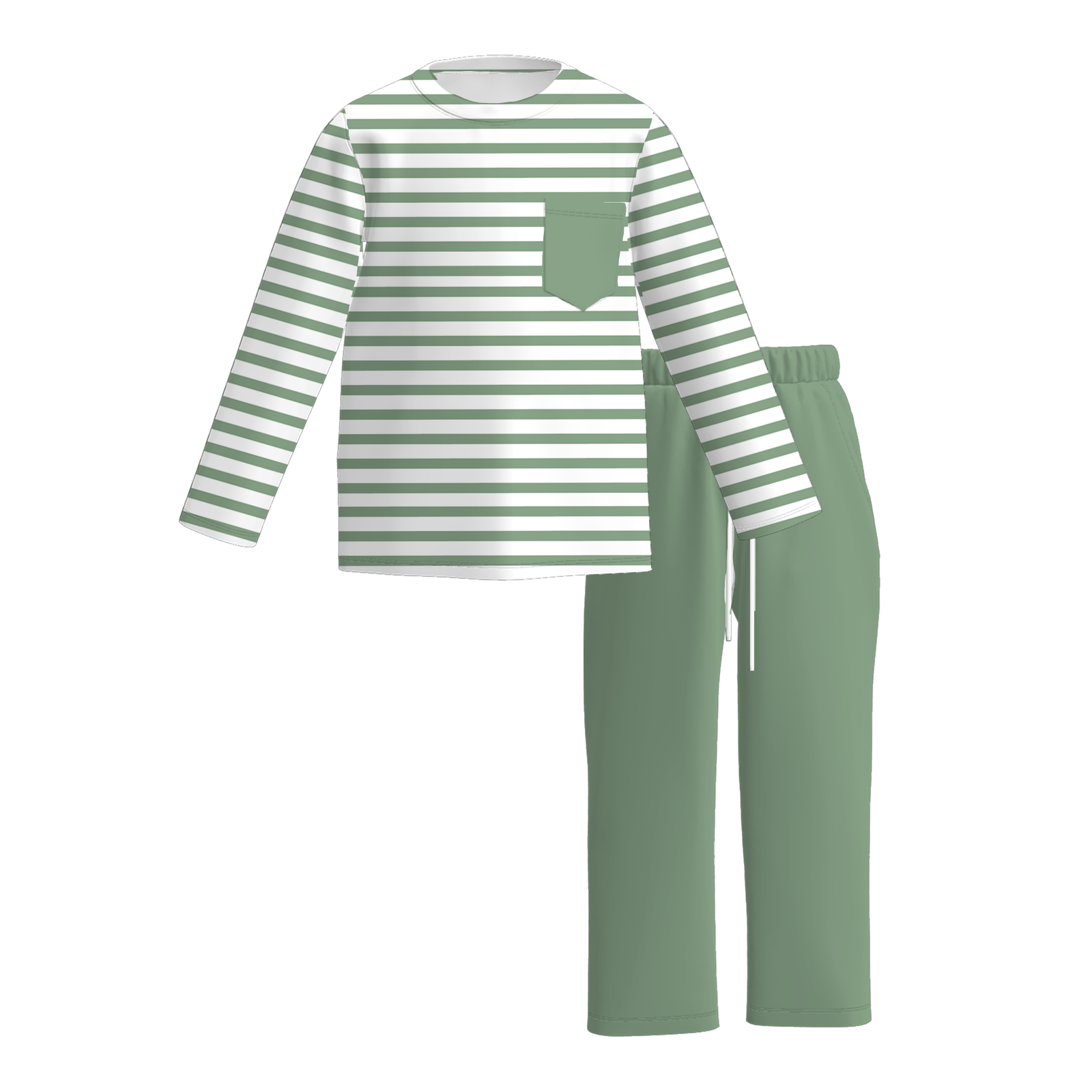 （Weekly Pre-Order）Boys Fall Stripe Outfit Set（Ends 8.30）
