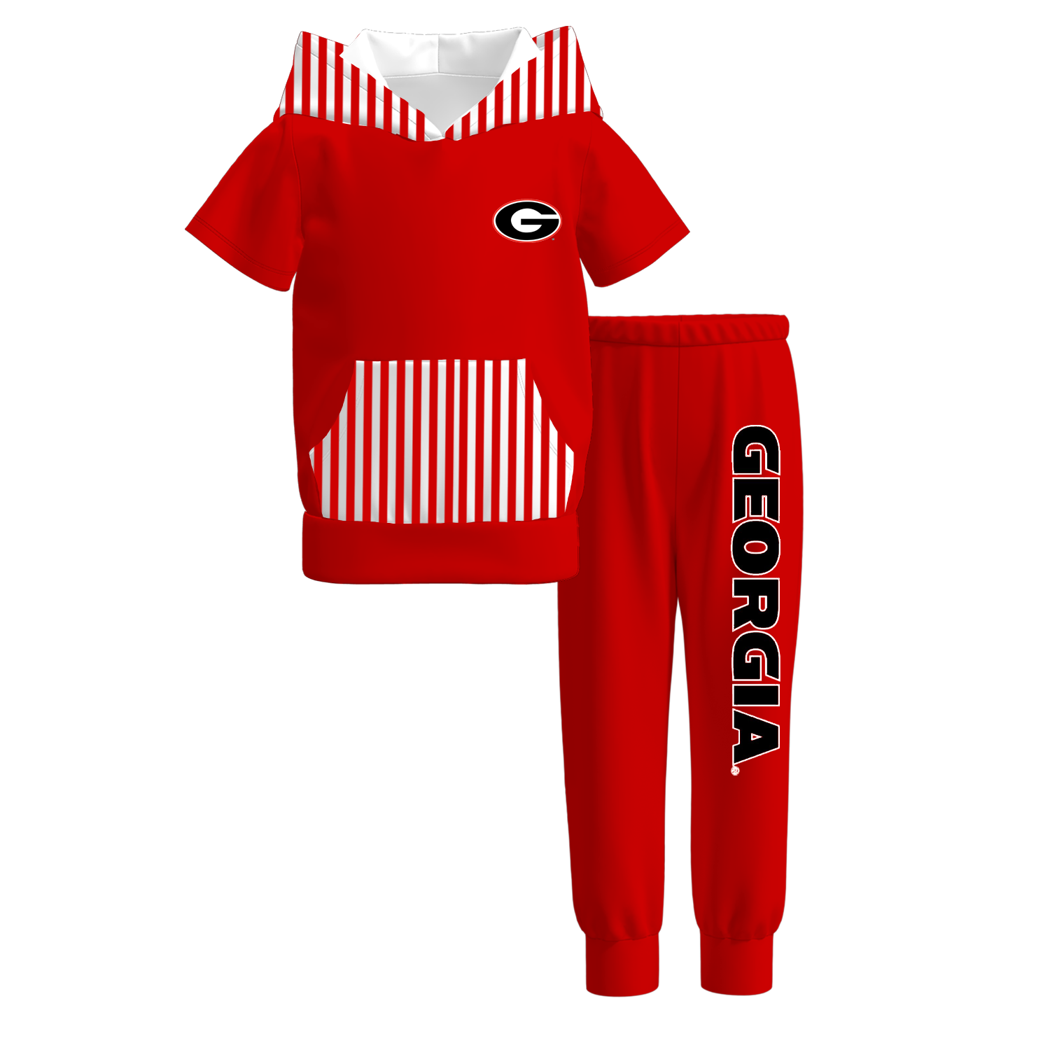 （Weekly Pre-Order）Boys Football Print Hoodie Set（Ends 9.13）