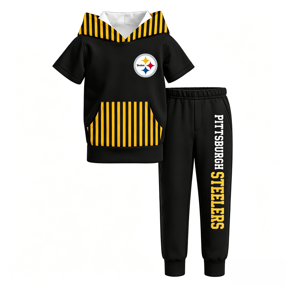 （Weekly Pre-Order）Unisex Football Print Hoodie Set（Ends 9.20）