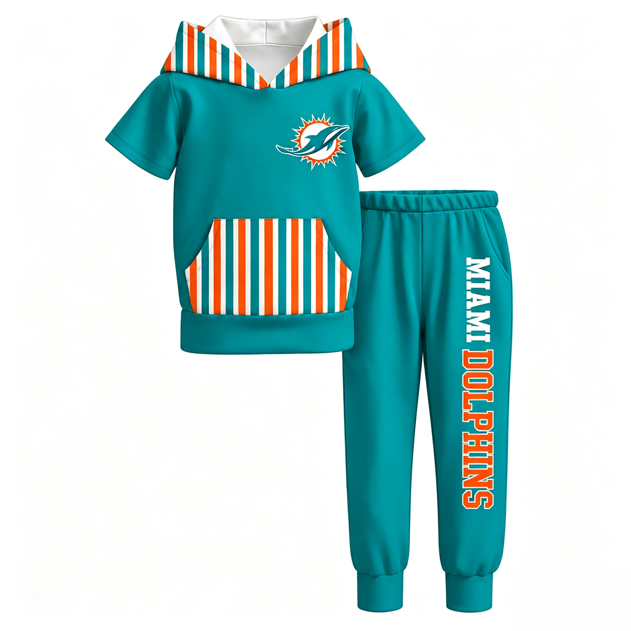 （Weekly Pre-Order）Unisex Football Print Hoodie Set（Ends 9.20）