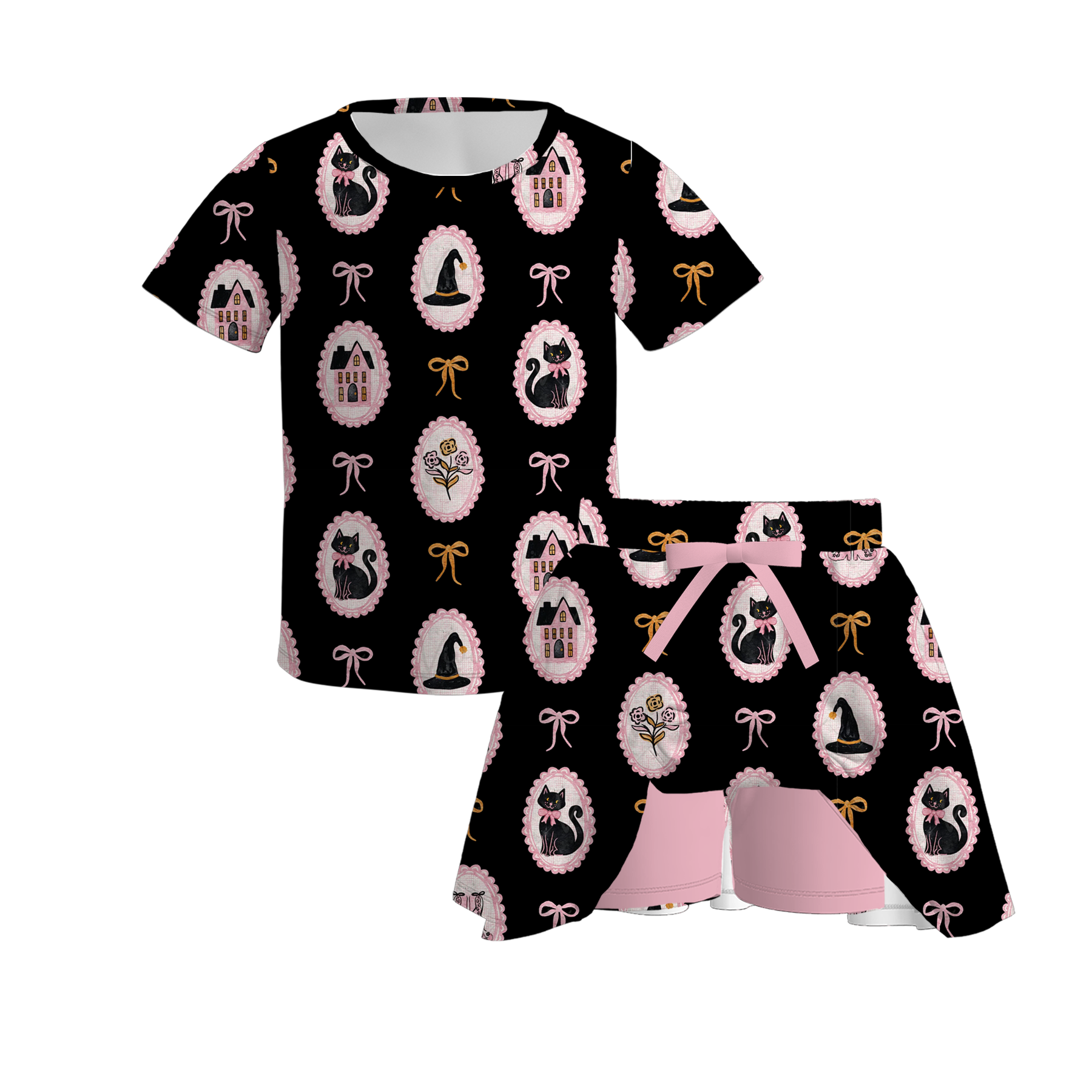 （Pre Order）Family Halloween Print Dress,Set,Jumpsuit＆Romper