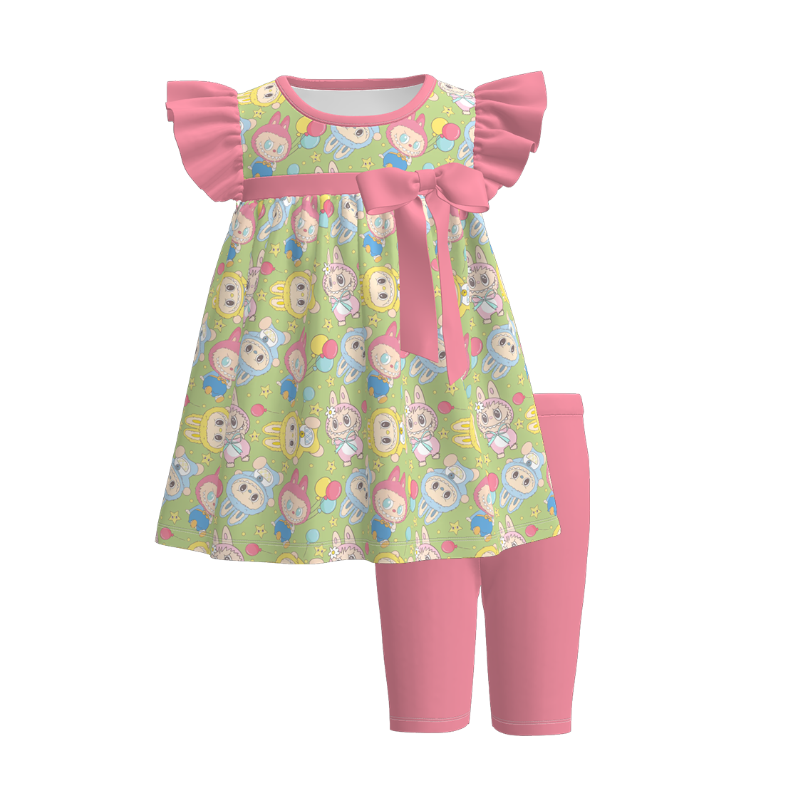 （Pre Order）Family Spring＆Summer Print Dress,Set,Pajamas＆Romper