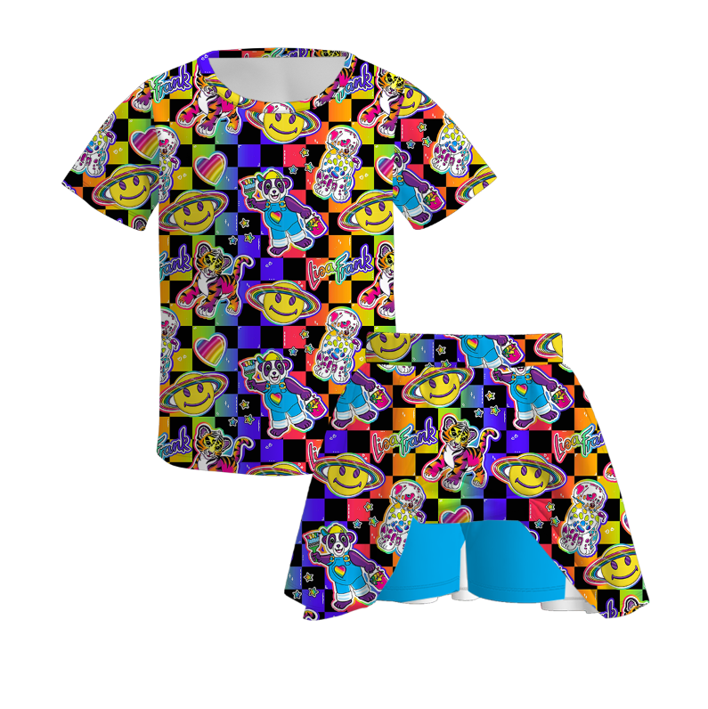 （Pre Order）Family Fall Cartoon Print Dress,Set,Pajamas＆Romper