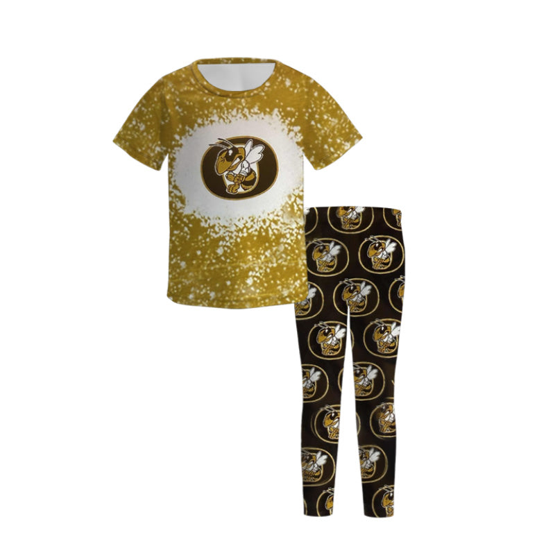 （Pre Order）Family Football Team Print Outfit Set&Romper
