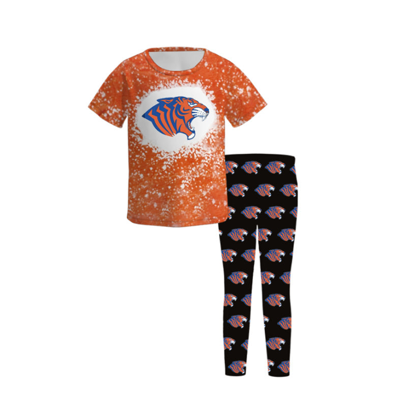 （Pre Order）Girls Football Team Print Outfit Set