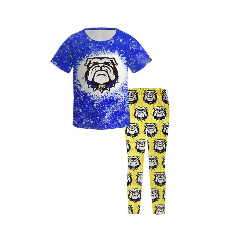 （Pre Order）Girls Football Team Print Outfit Set