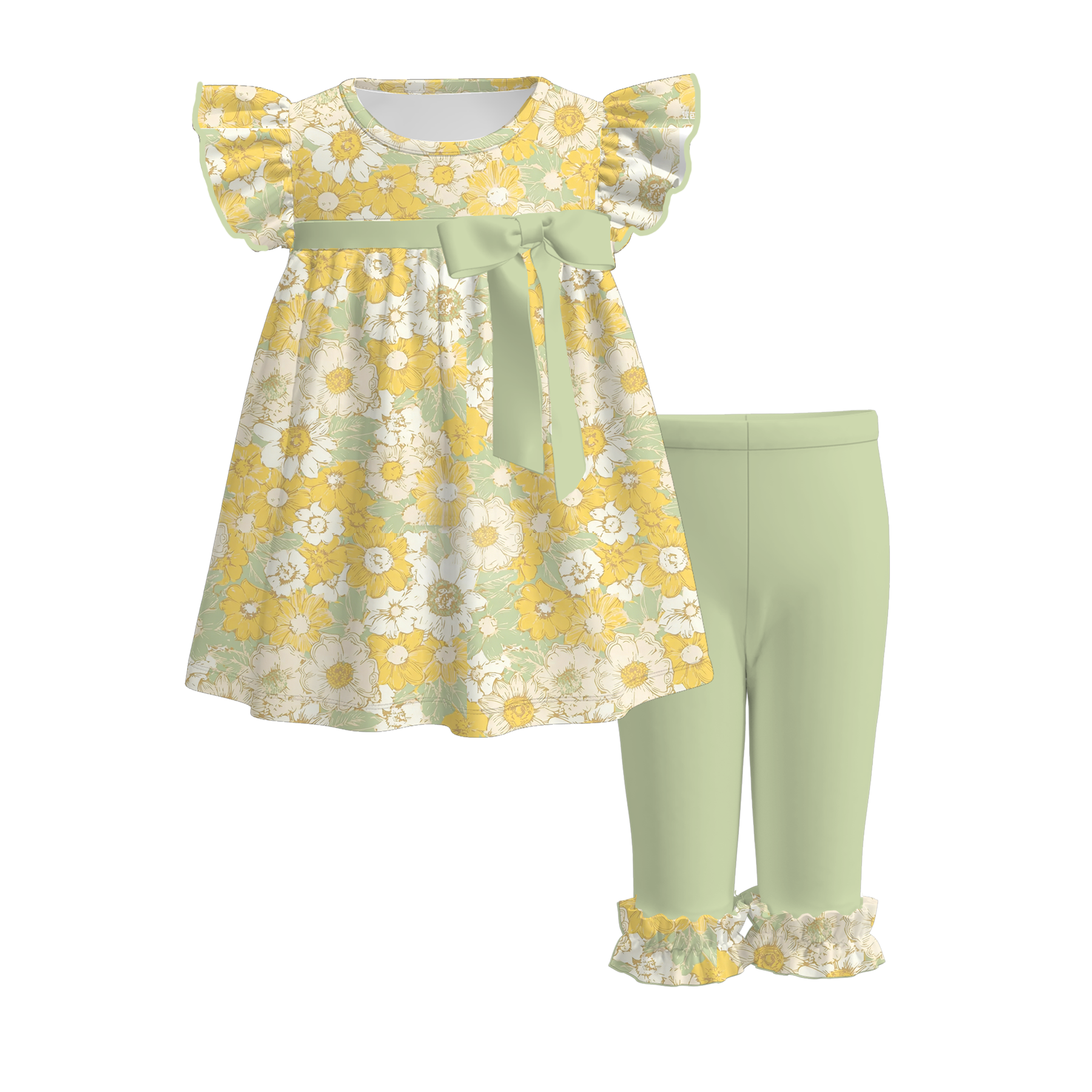 （Pre Order）Sisters Spring&Summer Floral Print Set&Romper