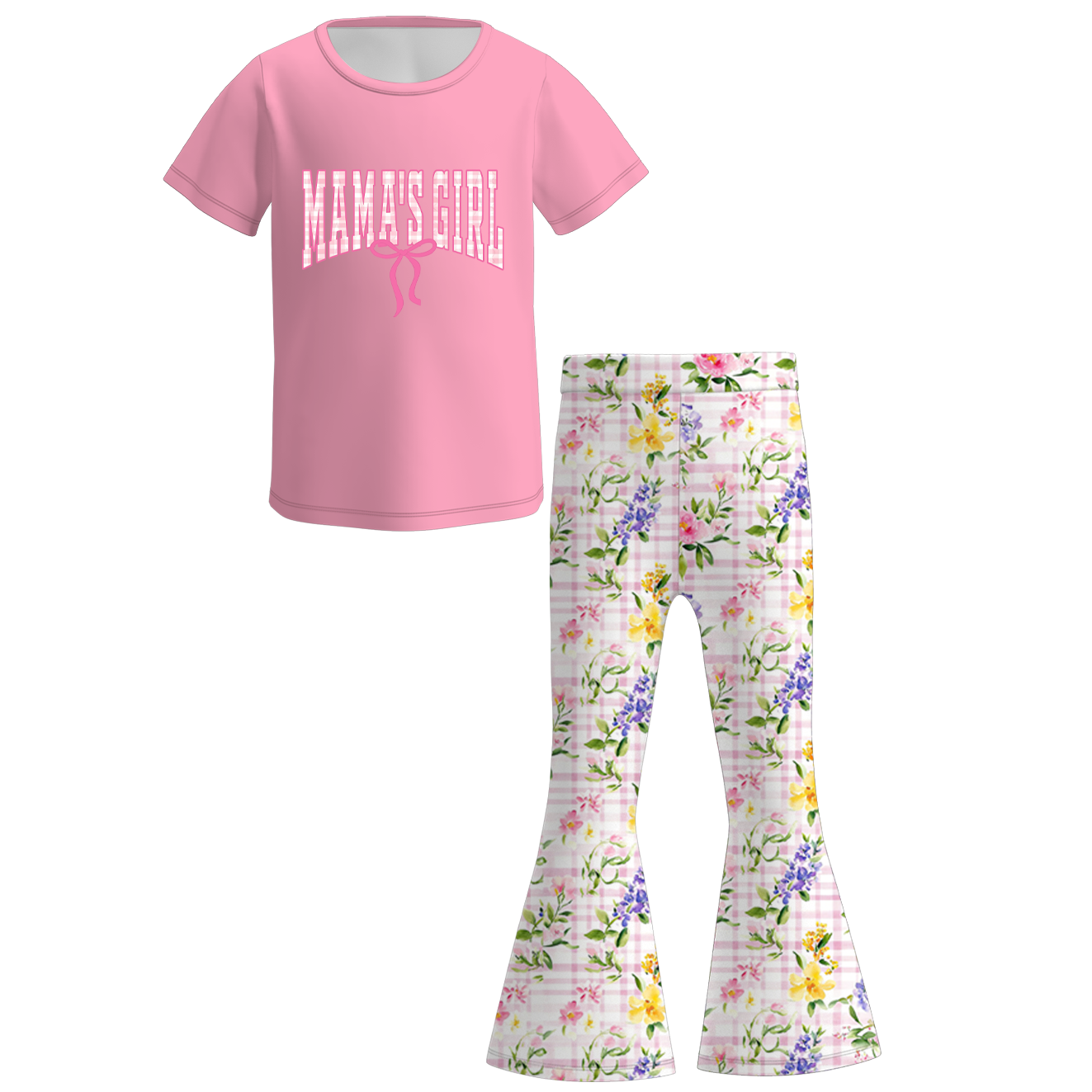 （Pre Order,Prepack Zone）Family Spring&Summer Floral Print Dress,Set&Romper（Mix Size）
