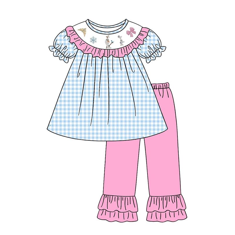 （Weekly Pre-Order）Girls Princess Embroidery Smocked Dress&Romper（Ends Wednesday）