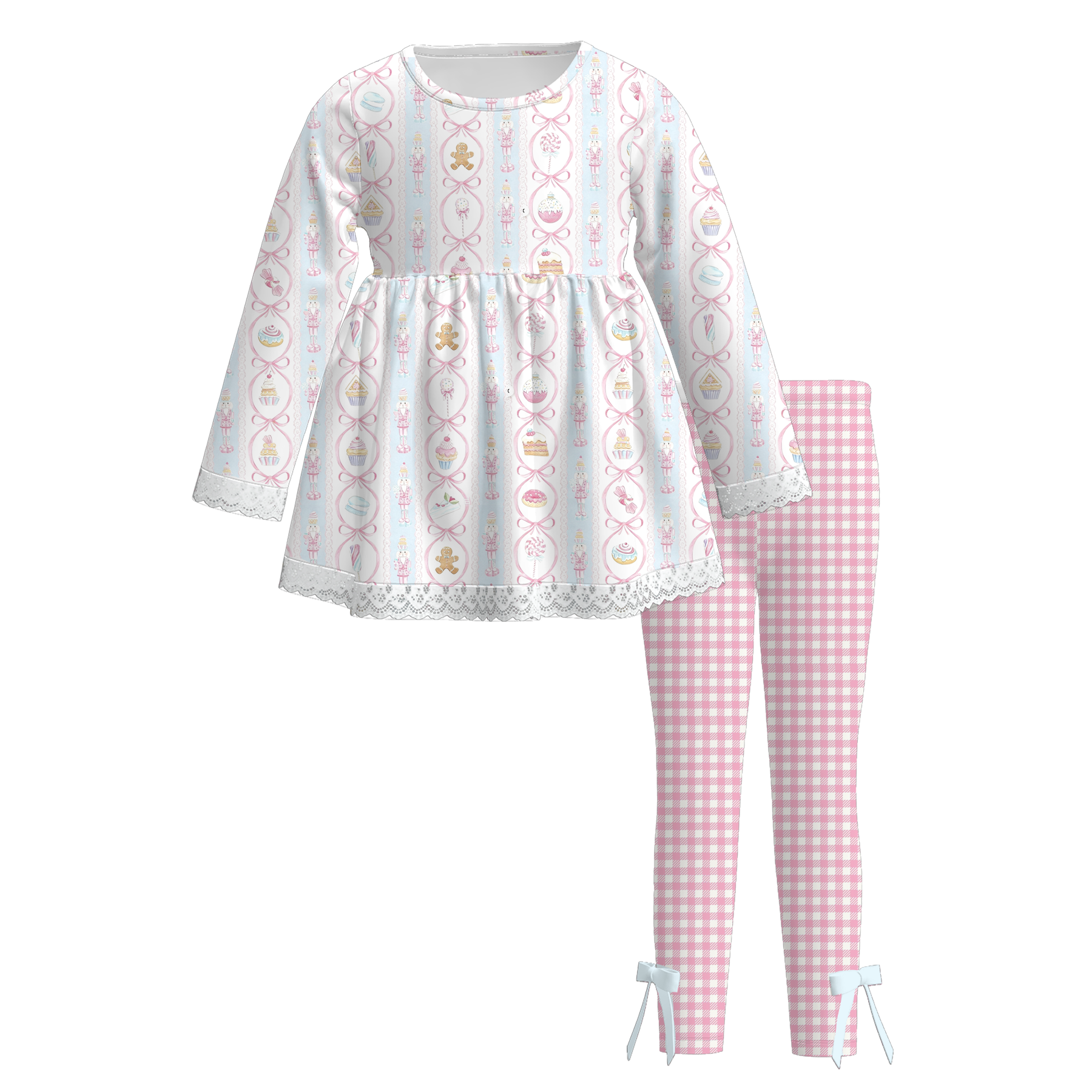 （Pre Order）Sisters Christmas Print Dress&Set